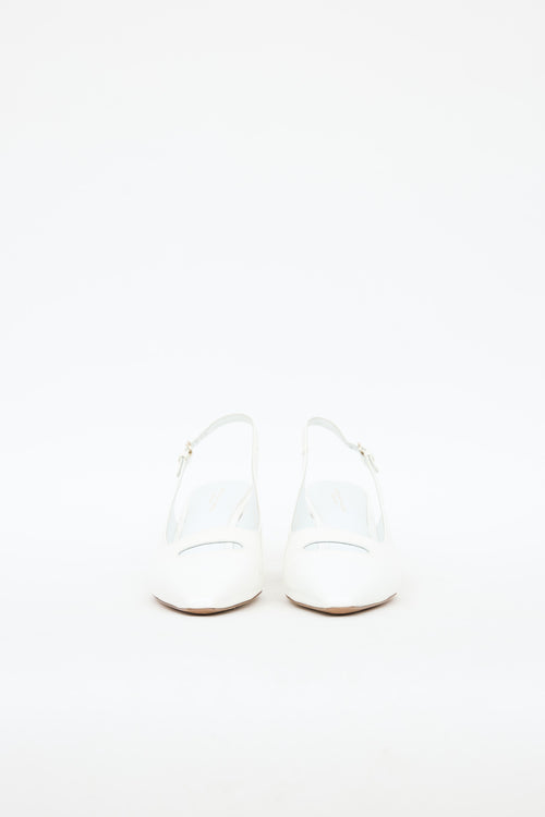 Dries Van Noten Leather Slingback Heel