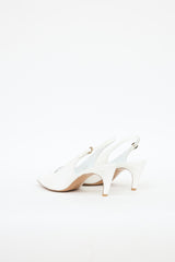Dries Van Noten Leather Slingback Heel