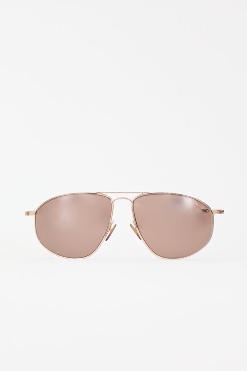 Tom Ford TF189 Nicholai Aviator Sunglasses