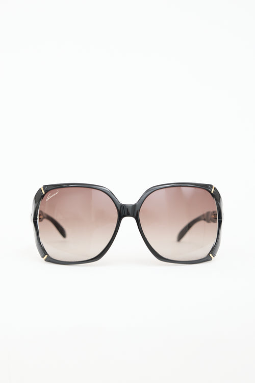 Gucci Oversized Bamboo GG3508S Sunglasses