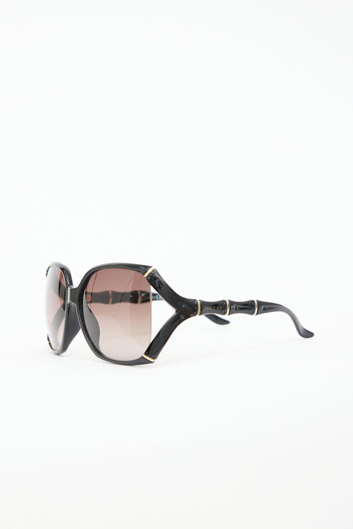 Gucci Oversized Bamboo GG3508S Sunglasses