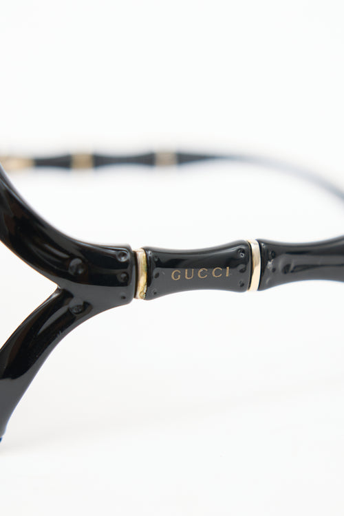 Gucci Oversized Bamboo GG3508S Sunglasses