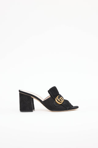 GucciGG Marmont Fringe Mule
