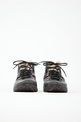 Gucci Leather & Shearling Sneaker