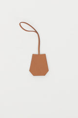 Hermès Brown Swift Leather Clochette Cles Keychain