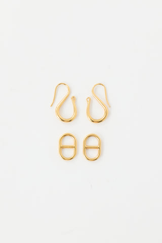 Hermès D'Ancre Dangle Earrings