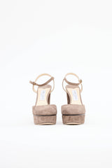 Jimmy ChooSuede Platform Pump