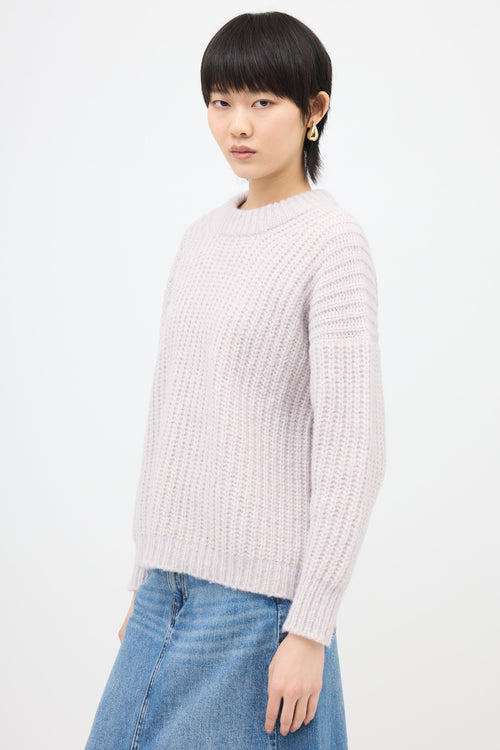 Lauren Manoogian Wool Rib Knit Sweater