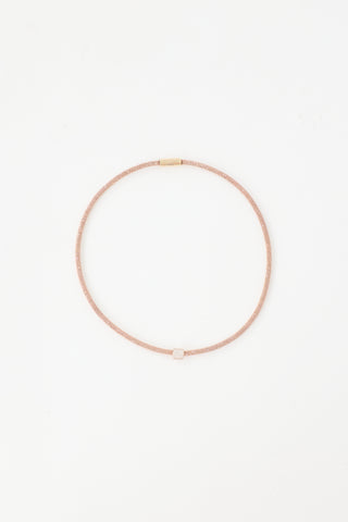 Links of London Rose Gold Effervescence Square Choker