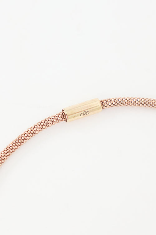 Links of London Rose Gold Effervescence Square Choker
