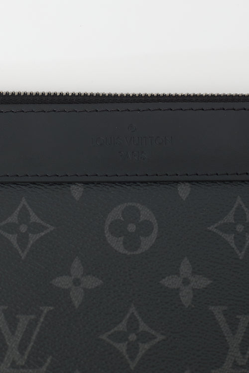 Louis Vuitton Black Monogram Eclipse Discovery Pouch