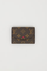 Louis Vuitton Brown Monogram Rosalie Coin Purse