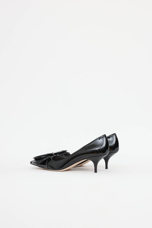 Miu MiuPatent Buckle Pump