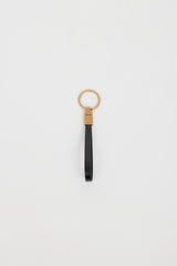 Prada Black Leather Key Holder