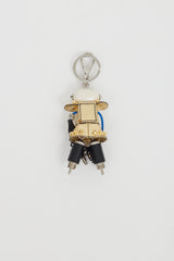 Prada Multicolour Robot Keychain