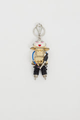Prada Multicolour Robot Keychain