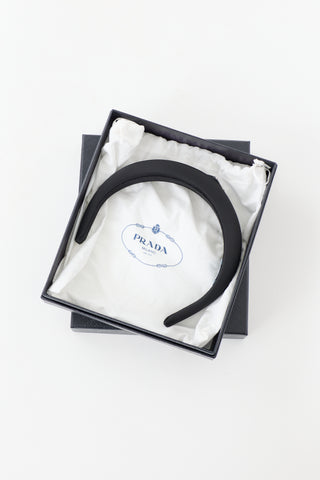 Prada Re-Nylon Logo Headband