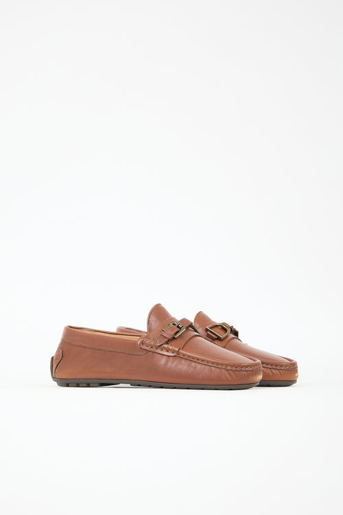 Ralph Lauren Leather Driving Loafer