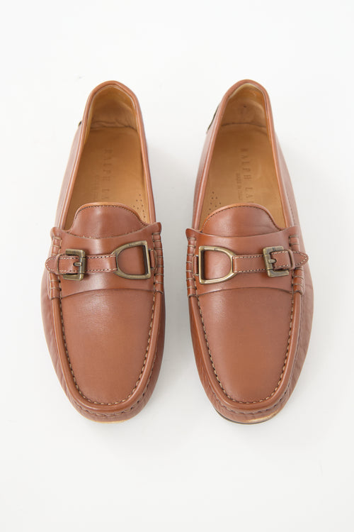 Ralph Lauren Leather Driving Loafer