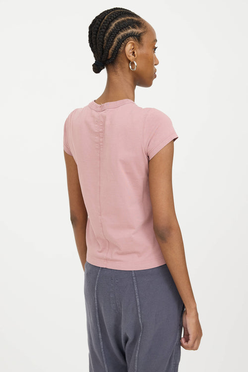 Rick Owens Panelled T-Shirt
