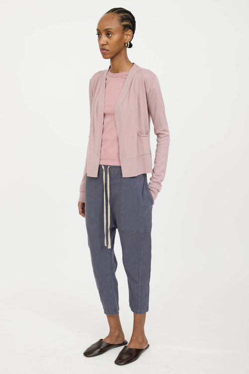 Rick Owens DRKSHDW Cropped Sweatpant