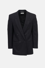 Saint Laurent Wool Pinstripe Blazer