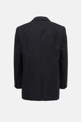 Saint Laurent Wool Pinstripe Blazer