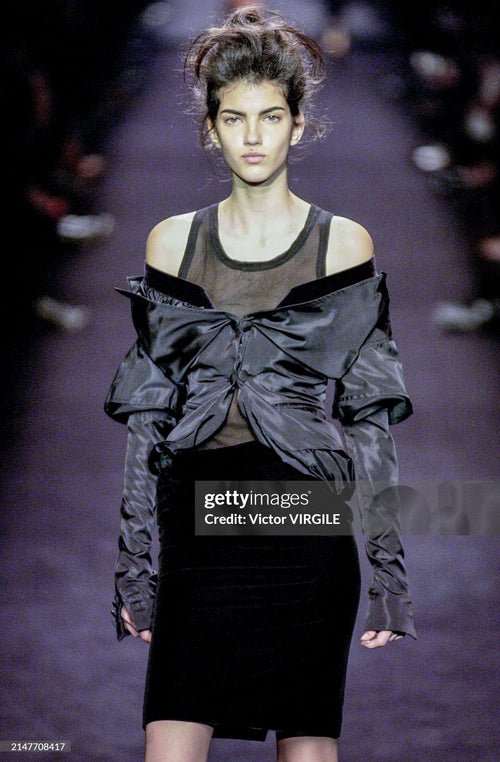 FW 2002 Velvet Pencil Skirt