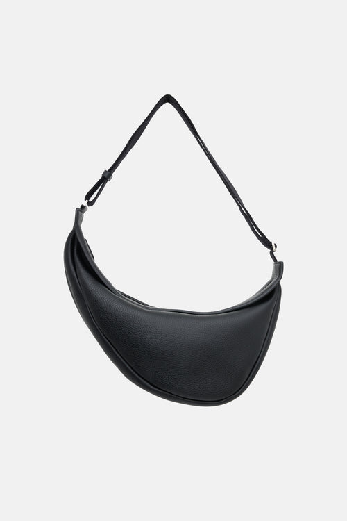 The Row Leather Large Slouchy Banana Bag