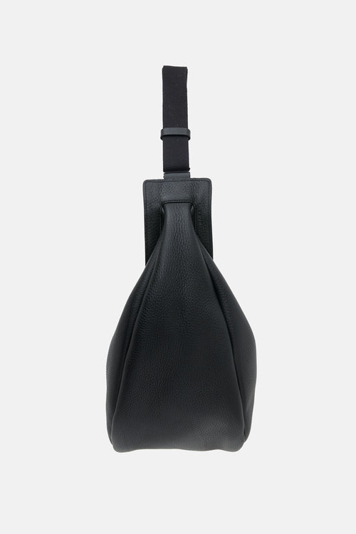 The Row Leather Large Slouchy Banana Bag