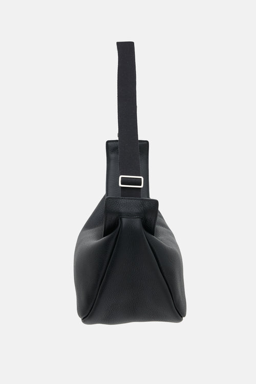 The Row Leather Large Slouchy Banana Bag