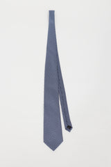 Tom Ford Navy & Black Houndstooth Tie