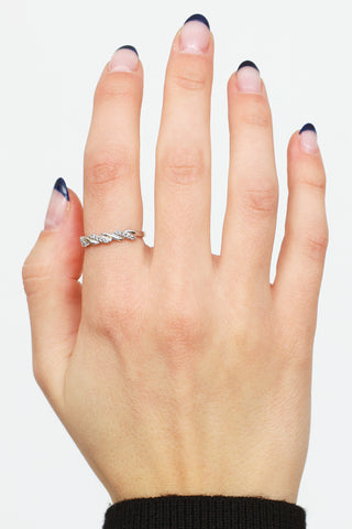 Fine Jewelry 10K White Gold Diamond Ring
