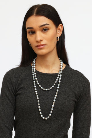 Fine Jewelry 14K Baroque Tahitian Pearl Necklace