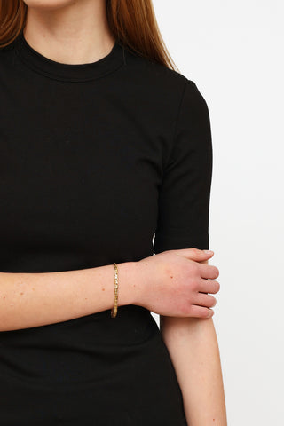 Louis Vuitton // Silver Daily Monogram Cuff Bracelet – VSP Consignment