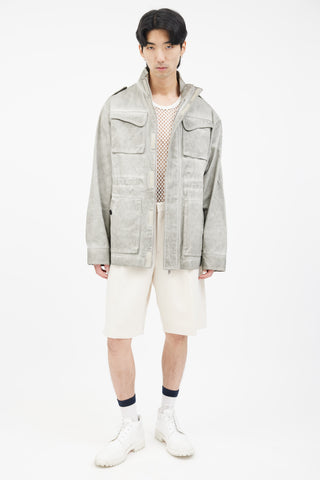 A-Cold-Wall* Faded Grey Field Jacket 