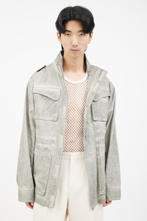 A-Cold-Wall* Faded Grey Field Jacket