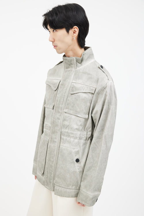 A-Cold-Wall* Faded Grey Field Jacket 