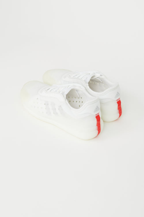 Adidas x Prada White Luna Rossa Sneaker