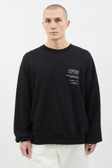 Amiri // SS21 Black Graphic Print Crew Sweatshirt – VSP Consignment