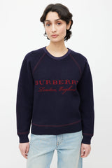 Burberry, Sweaters, New With Tag Burberry Crew Knit Jumper In Bright Red