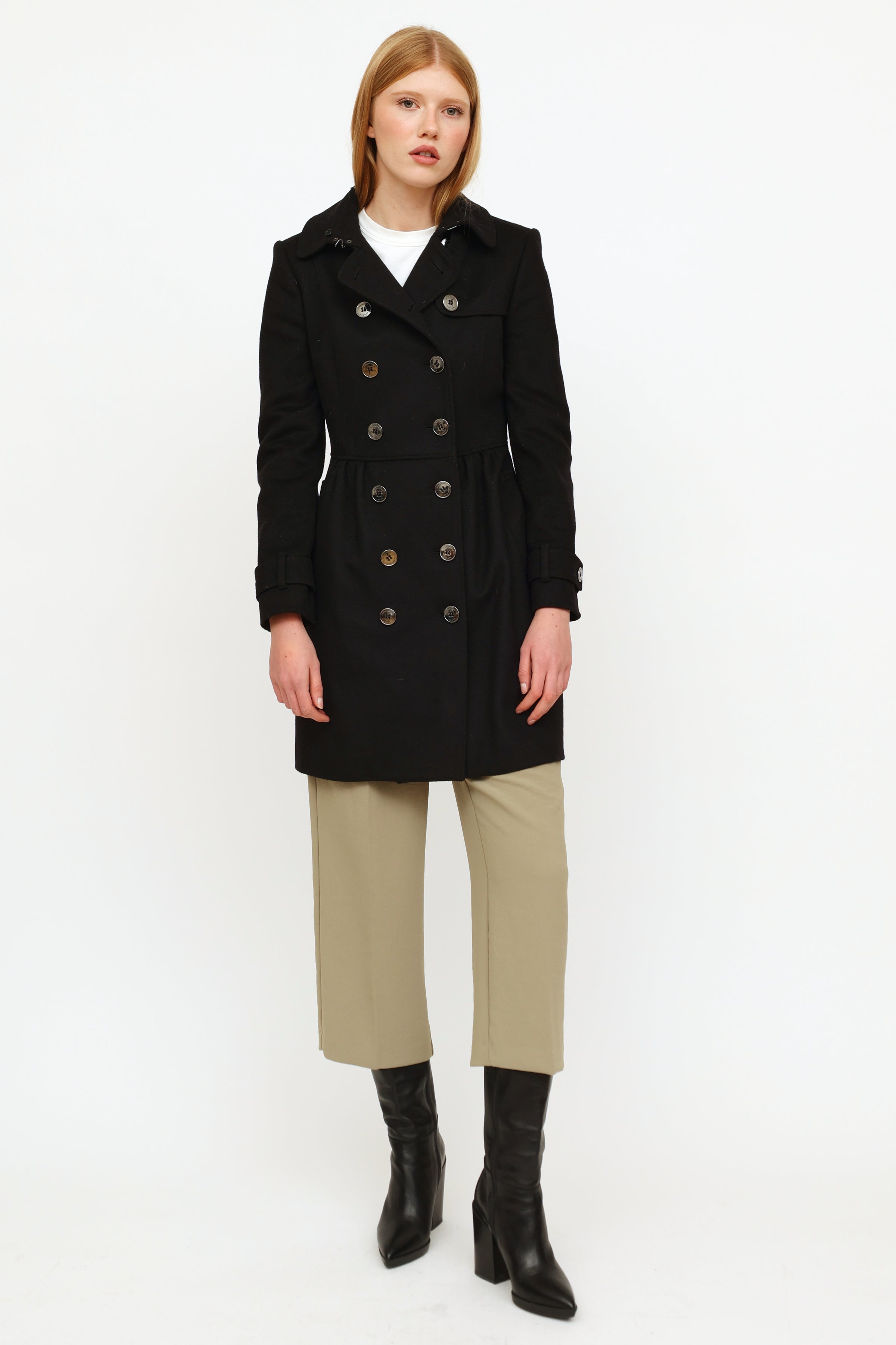Burberry // Cashmere Trench Coat –