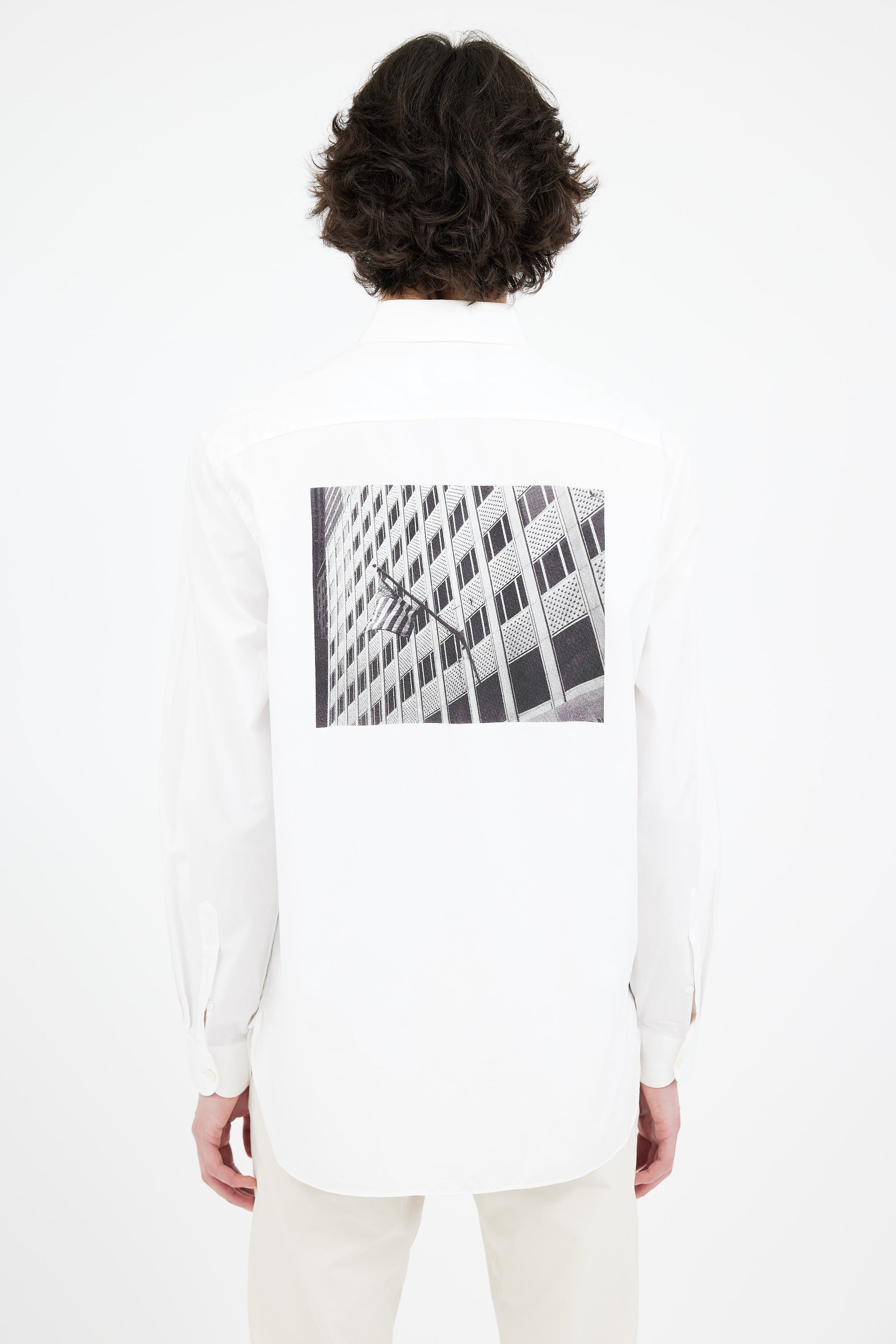 Calvin Klein 205W39NYC // x Andy Warhol White Cotton Shirt – VSP