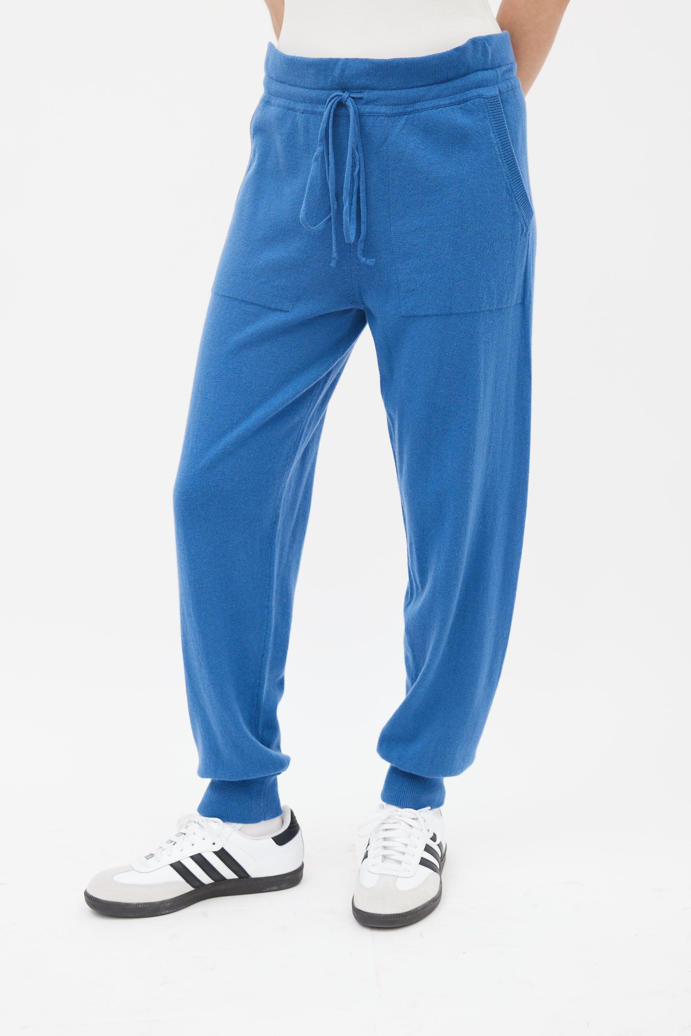 Canessa // Blue Cashmere Slim Leg Lounge Pant – VSP Consignment