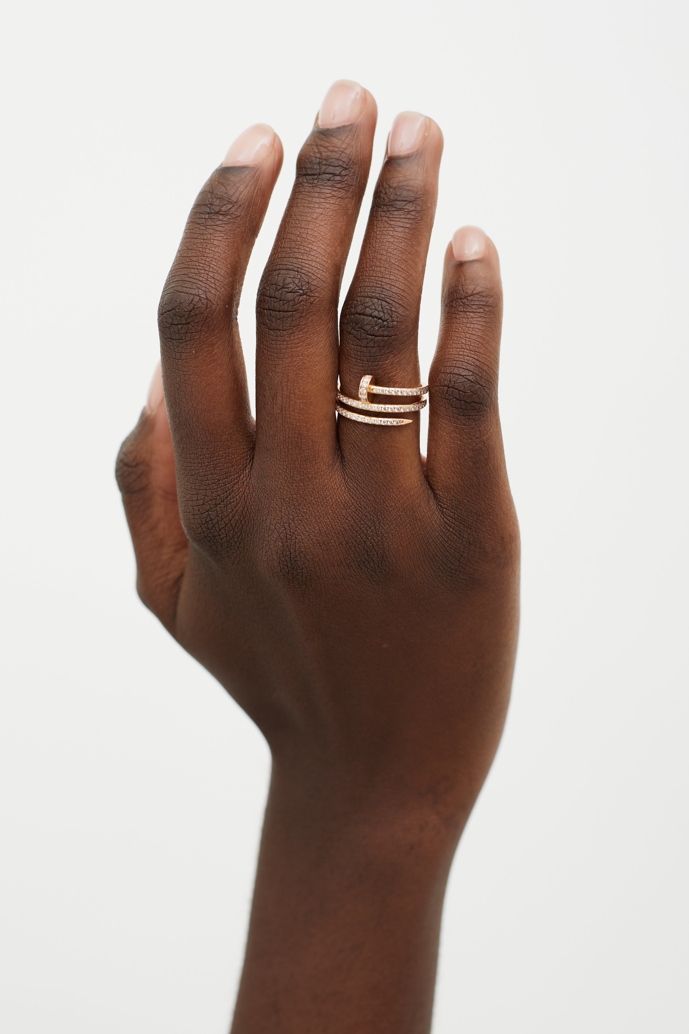 18K Gold Nail Ring — E&J Jewellery UK Ltd