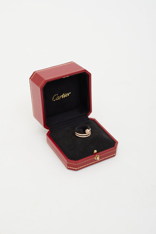 Cartier Yellow Gold 18K Juste Un Clou Diamond Ring