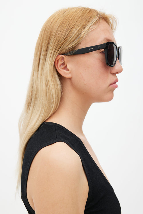 Celine Black Square CL40152F Sunglasses