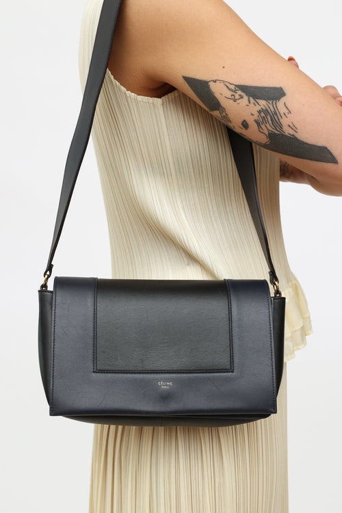 Celine Navy & Black Frame Bag