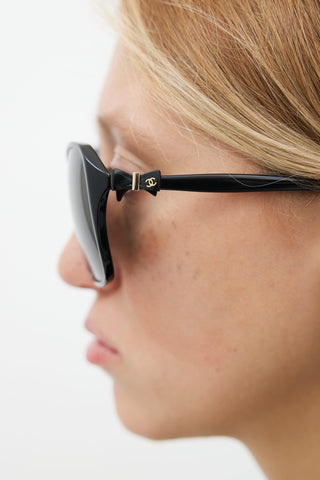 Chanel Black Bow 5205 c.888/3F Sunglasses