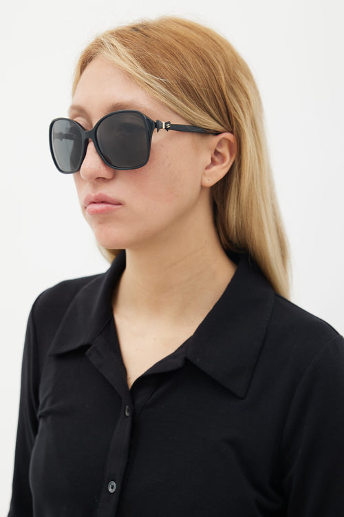 Chanel Black Bow 5205 c.888/3F Sunglasses